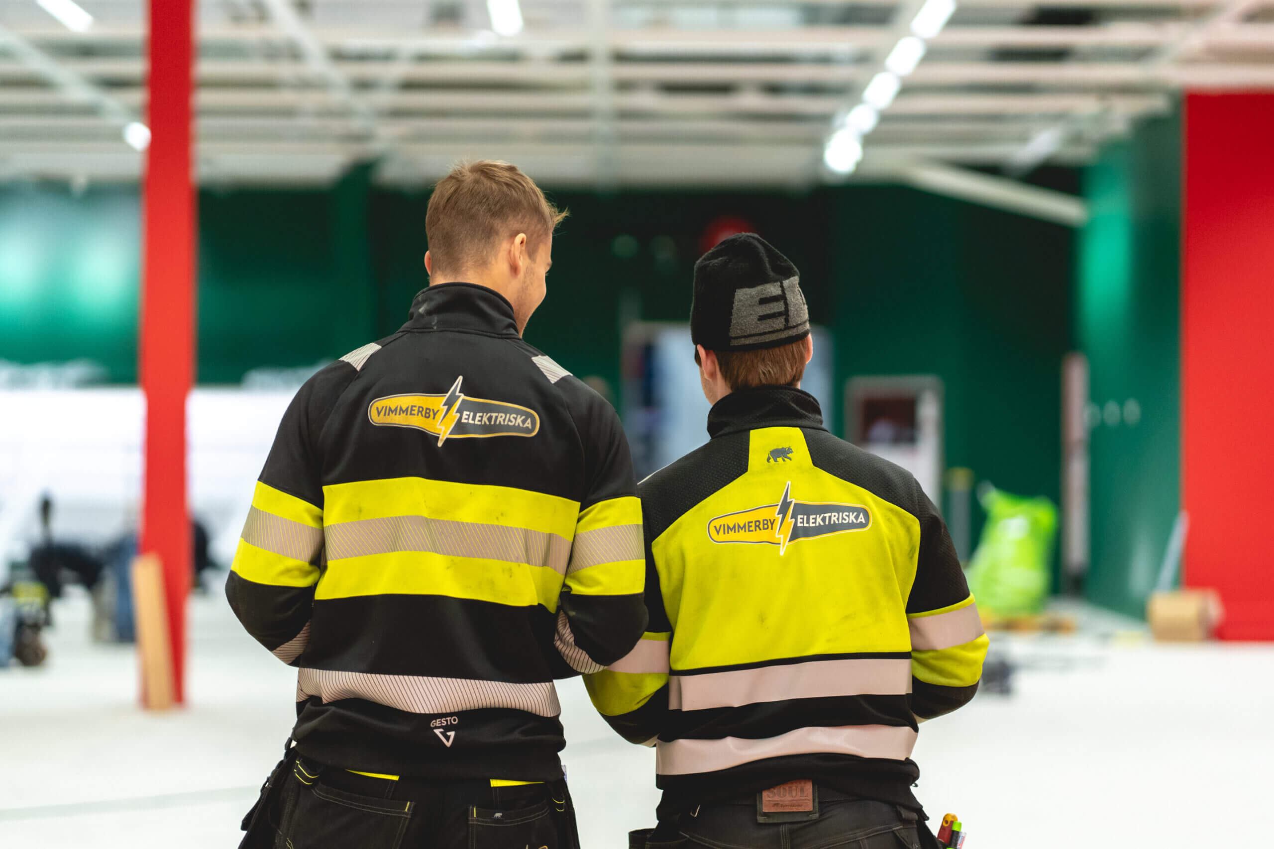 kollegor på Vimmerby Elektriska